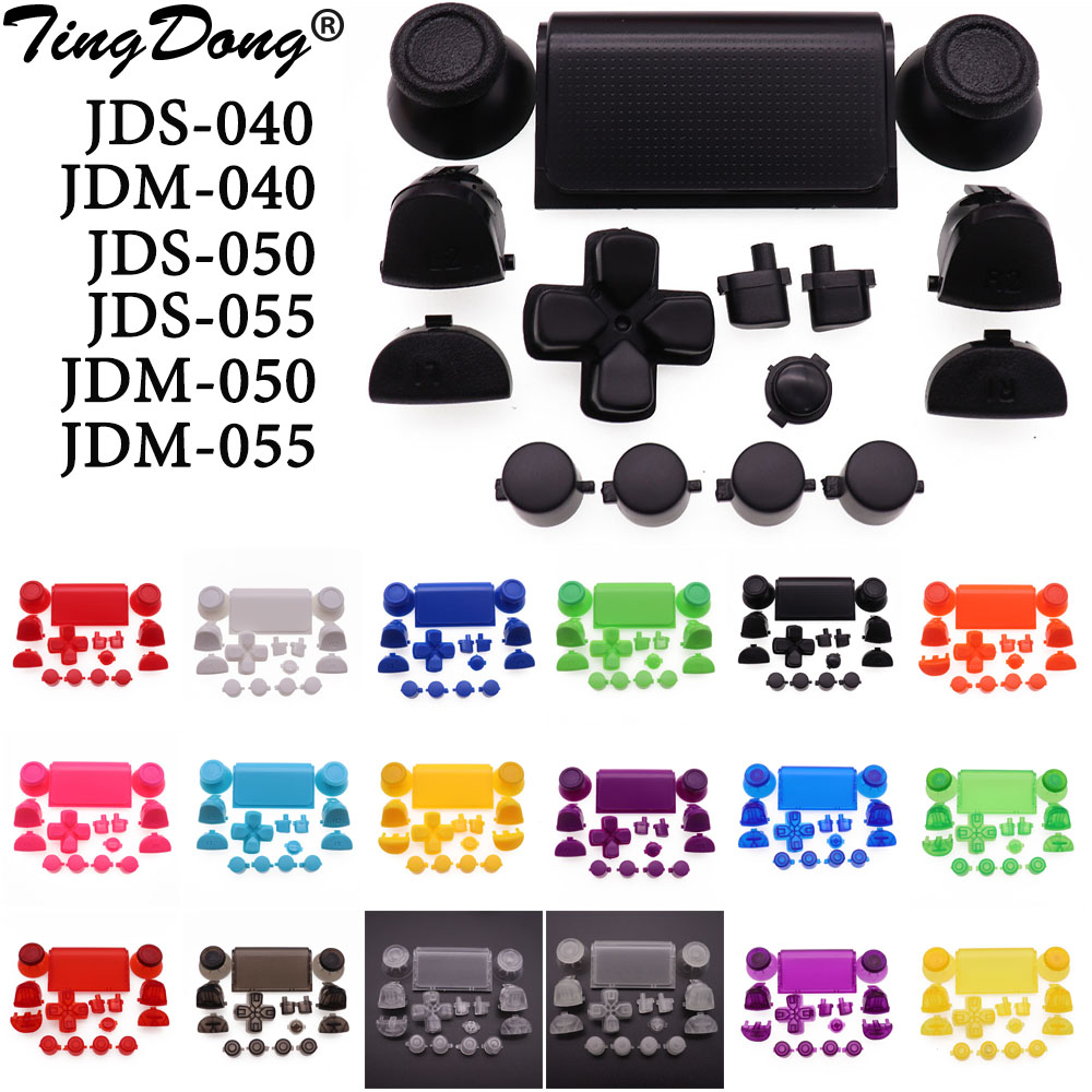 Gaming Console Tv - PS4 Pro用の交換用トリガーボタンセット,ps4用のボタンセット,PS4 4.0 /5.0,JDS-040,jdm 040,jds 050,055