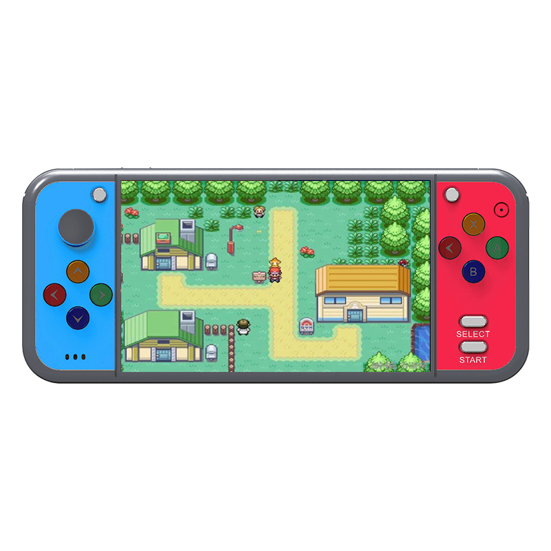 Gaming Console Under 5000 - 大規模なポータブルゲームコンソール,アーケードゲームプレーヤー,5インチ画面,8GB, 5000ゲーム,HDテレビ出力,8ビット,16ビット,32ビット,128ビット