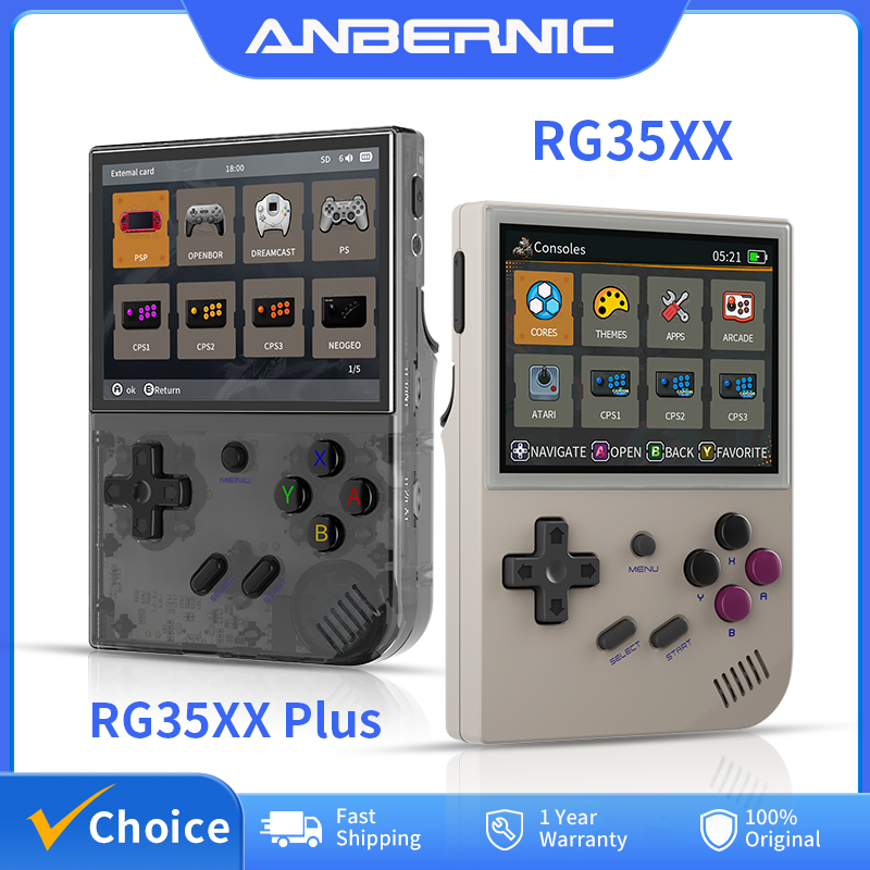 Gaming Console Under 5000 - ANBERNIC RG35XX Plus/RG35XX レトロハンドヘルドゲームコンソール 3.5 インチ