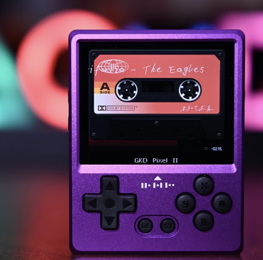 Gaming Console Under 5000 - GKD Pixel2 メタルレトロハンドヘルドゲームコンソールポータブル 2.4 インチ IPS