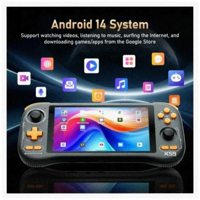 KINHANK K59 ハンドヘルドゲーム機 Android - Gaming Console Under 5000 のレビューと価格