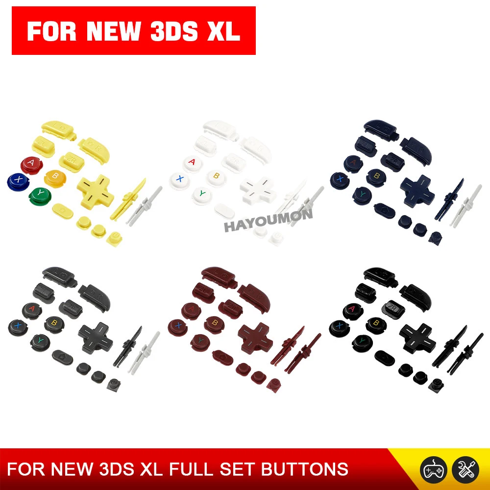 NEW 3DS XL/LL用 ABXY D-Padボタン、修 - Gaming Console Buttons のレビューと価格
