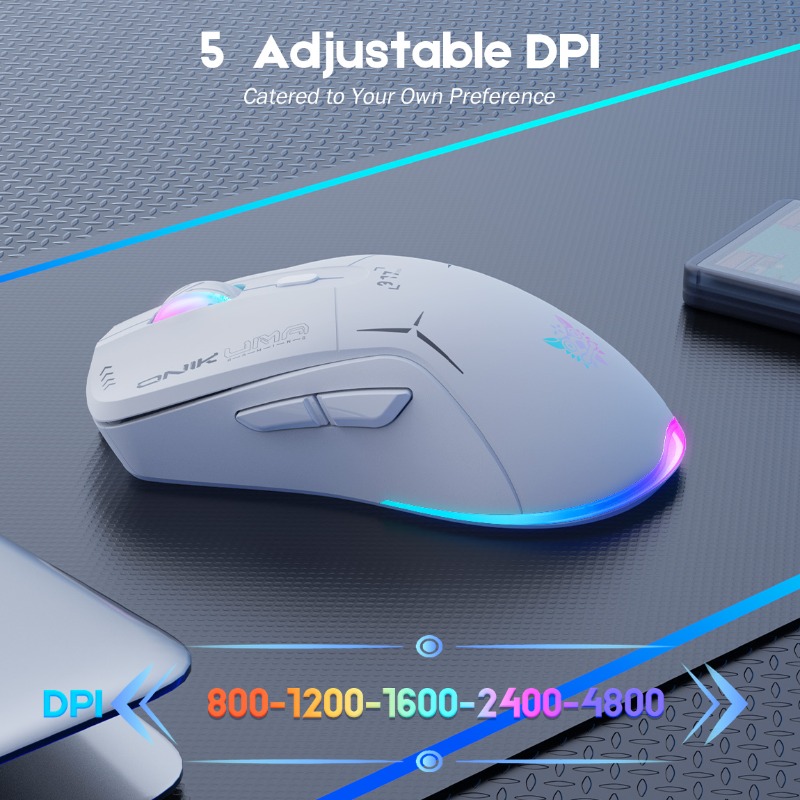 ONIKUMA CW917 ワイヤレス/有線ゲーミングマウス - Gaming Console Buttons のレビューと価格
