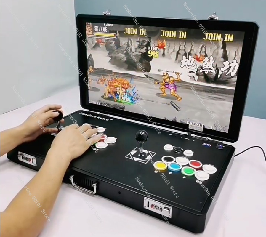 ポータブルレトロアーケードゲーム機、デュアルジョイスティック - Gaming Console Tv のレビューと価格